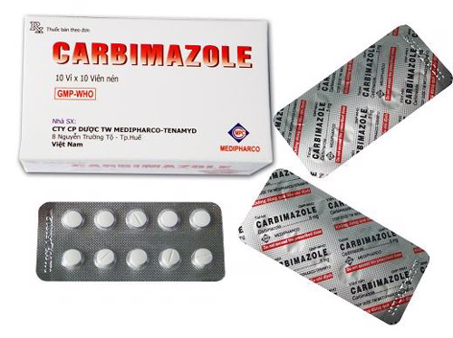 Thuốc kháng giáp Carbimazol và một số lưu ý khi sử dụng